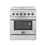 Forno Galiano 30-Inch Freestanding Electric Range, True Convection, Energy Efficient - BonPrix Électroménagers