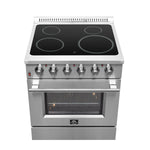 Forno Galiano 30-Inch Freestanding Electric Range, True Convection, Energy Efficient - BonPrix Électroménagers