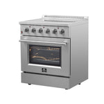 Forno Galiano 30-Inch Freestanding Electric Range, True Convection, Energy Efficient - BonPrix Électroménagers