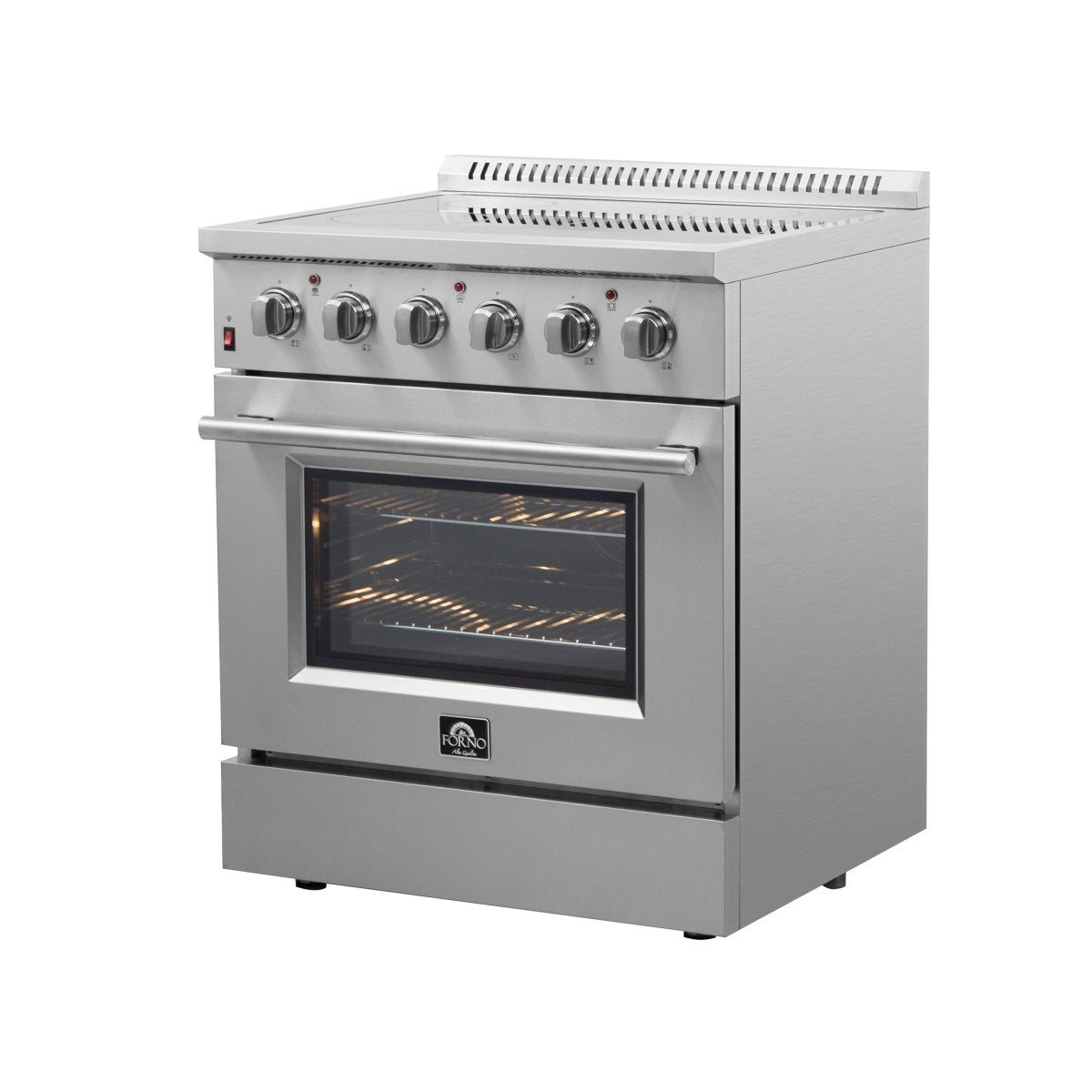 Forno Galiano 30-Inch Freestanding Electric Range, True Convection, Energy Efficient - BonPrix Électroménagers