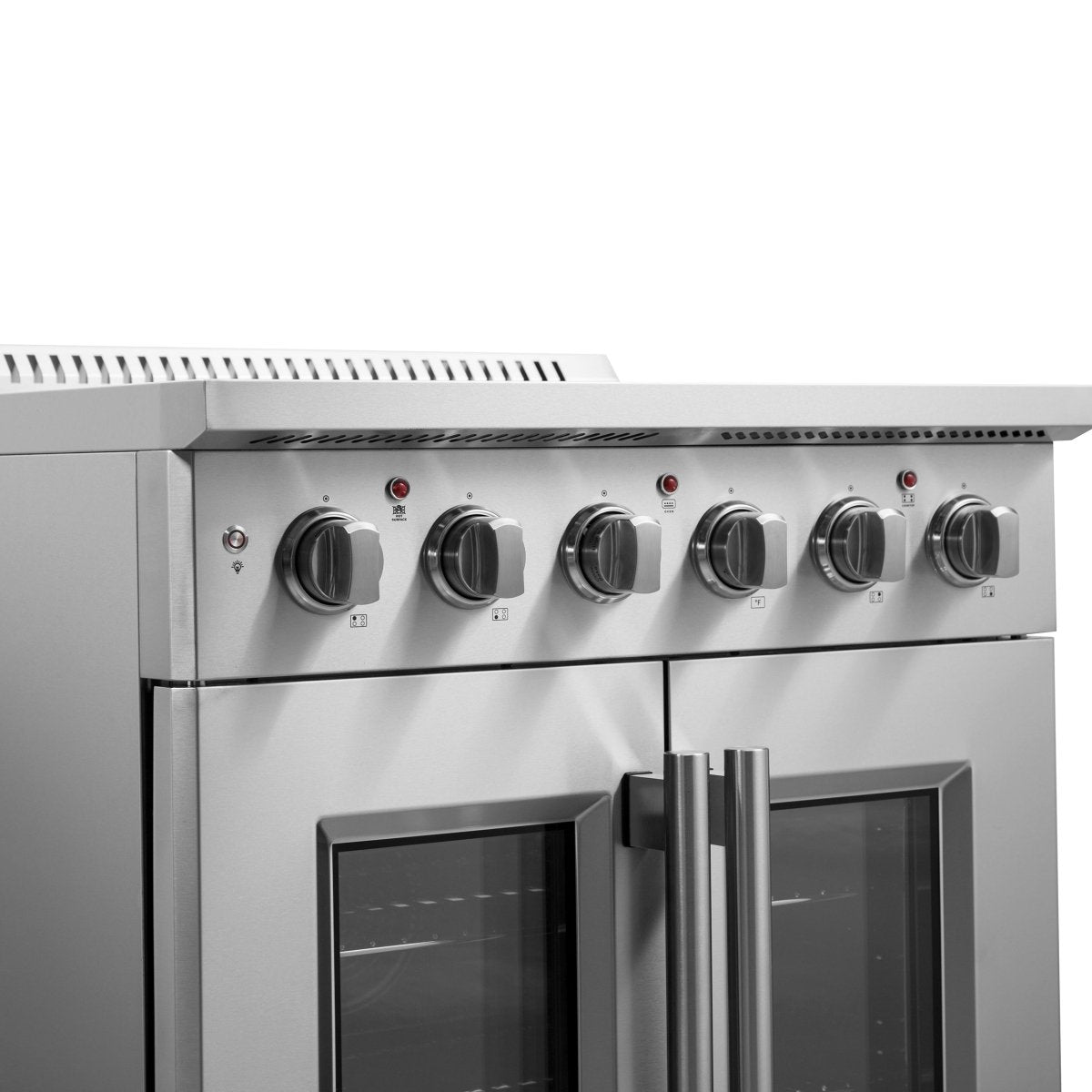 Forno Galiano 30-Inch Freestanding French Door Electric Range, True Convection, Energy Efficient - BonPrix Électroménagers