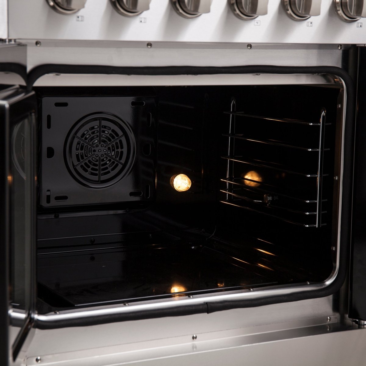 Forno Galiano 30-Inch Freestanding French Door Electric Range, True Convection, Energy Efficient - BonPrix Électroménagers