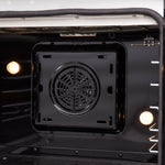 Forno Galiano 30-Inch Freestanding French Door Electric Range, True Convection, Energy Efficient - BonPrix Électroménagers