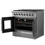 Forno Galiano 36" Freestanding French Door Dual Fuel Range - BonPrix Électroménagers