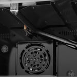 Forno Galiano 48" Freestanding French Door Gas Range in Black - BonPrix Électroménagers