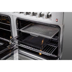 Forno Galiano 60-Inch Freestanding Dual Fuel Range, 10 Burners, Double Convection Ovens - BonPrix Électroménagers