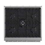 FORNO Giovanni 30-inch Gas Range Stainless Steel, 5 Burners 67,000 BTU, 4.32 cu.ft. Convection Oven - BonPrix Électroménagers