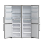 Forno Guardia 46.8-Inch Double Bottom Freezer Refrigerators, Total Capacity 21.6 cu.ft, ENERGY STAR Certified - BonPrix Électroménagers