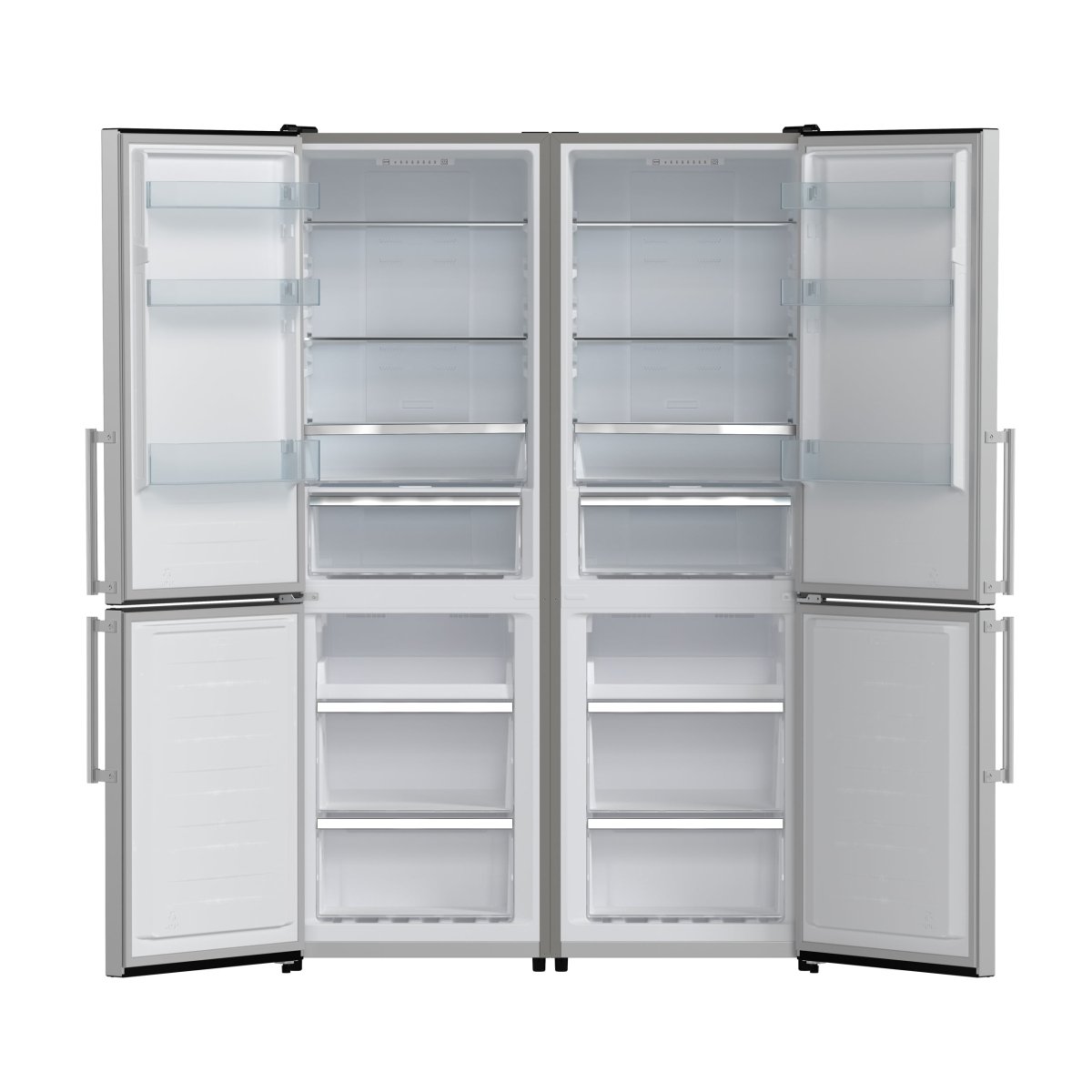 Forno Guardia 46.8-Inch Double Bottom Freezer Refrigerators, Total Capacity 21.6 cu.ft, ENERGY STAR Certified - BonPrix Électroménagers