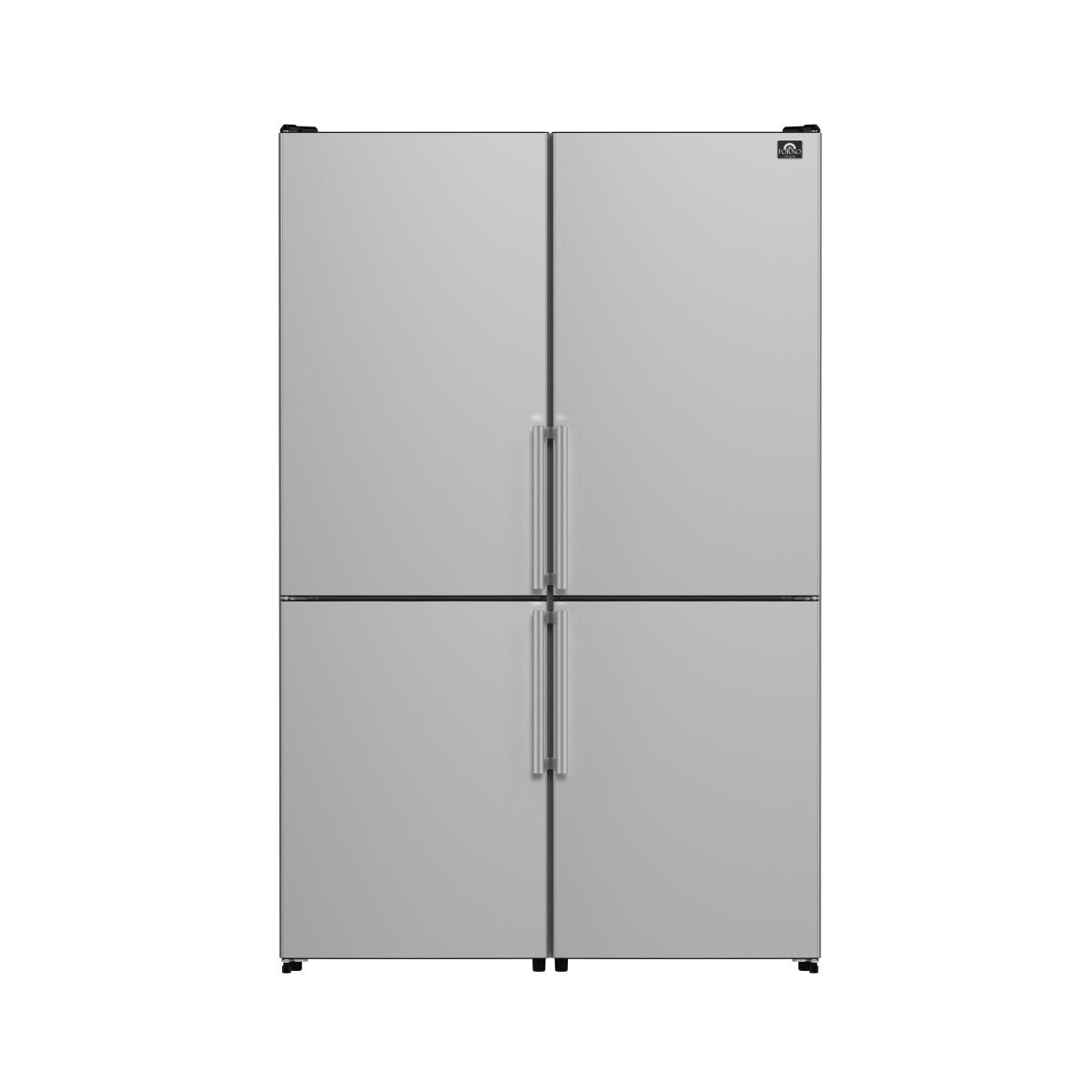 Forno Guardia 46.8-Inch Double Bottom Freezer Refrigerators, Total Capacity 21.6 cu.ft, ENERGY STAR Certified - BonPrix Électroménagers