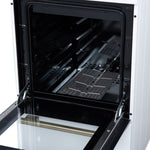 Forno Lamazze 20 Inch Freestanding Gas Range in White, Compact Design - BonPrix Électroménagers