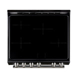 Forno Leonardo Espresso 30-Inch Slide-In Black Induction Range, Convection Oven, 5 Cooking Zones, Touch Control Panel - BonPrix Électroménagers