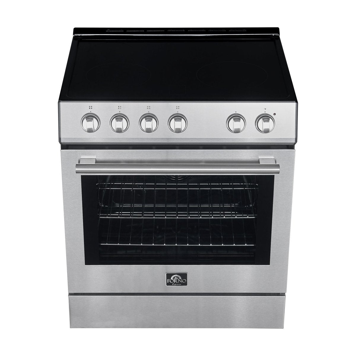 Forno Leonardo Espresso 30-Inch Stainless Steel Electric Range, True Convection, Energy Efficient - BonPrix Électroménagers