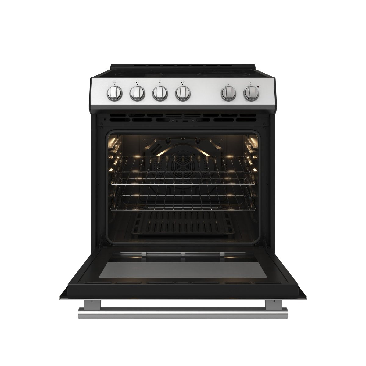 Forno Leonardo Espresso 30-Inch Stainless Steel Electric Range, True Convection, Energy Efficient - BonPrix Électroménagers