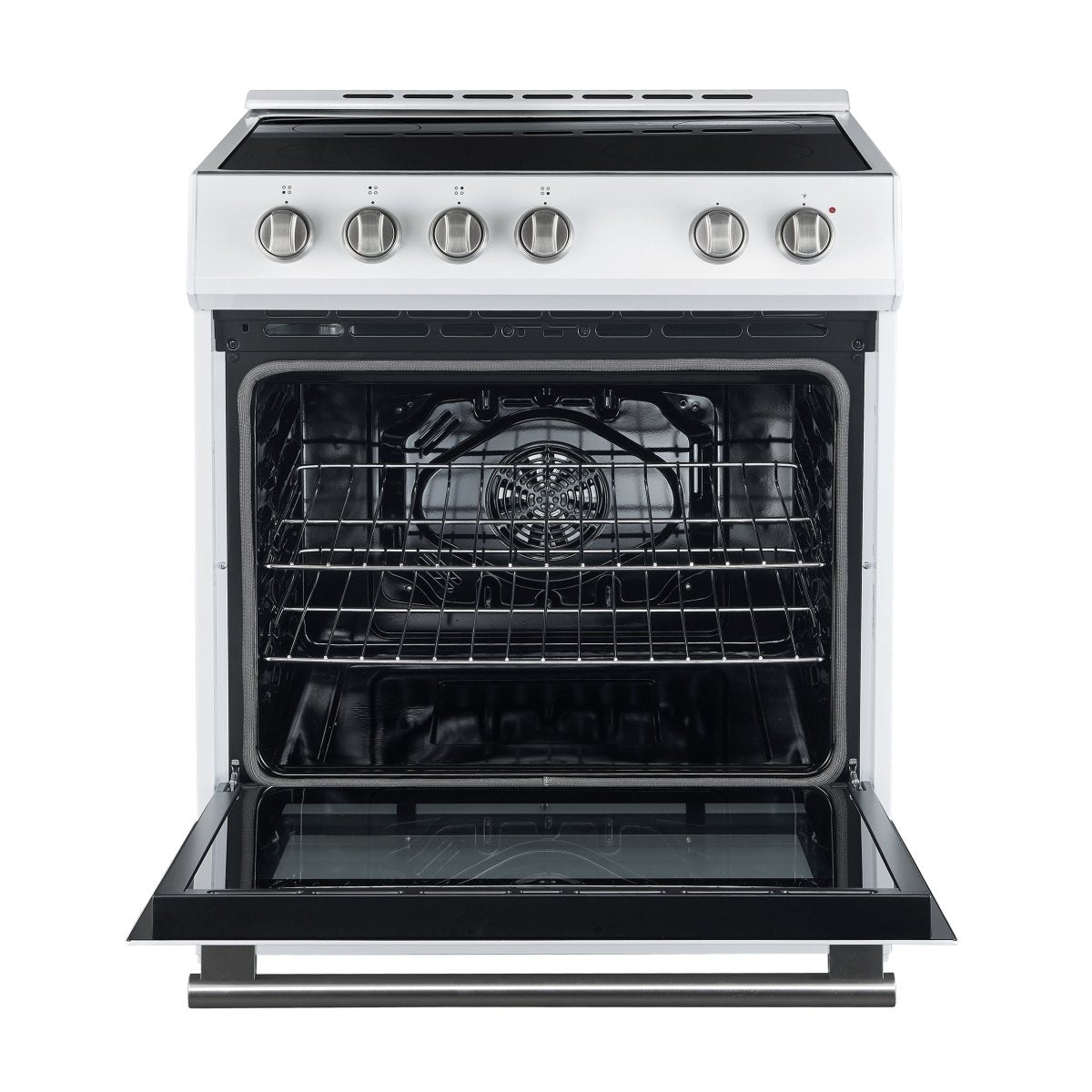 Forno Leonardo Espresso 30-Inch White Electric Range, True Convection, Energy Efficient - BonPrix Électroménagers