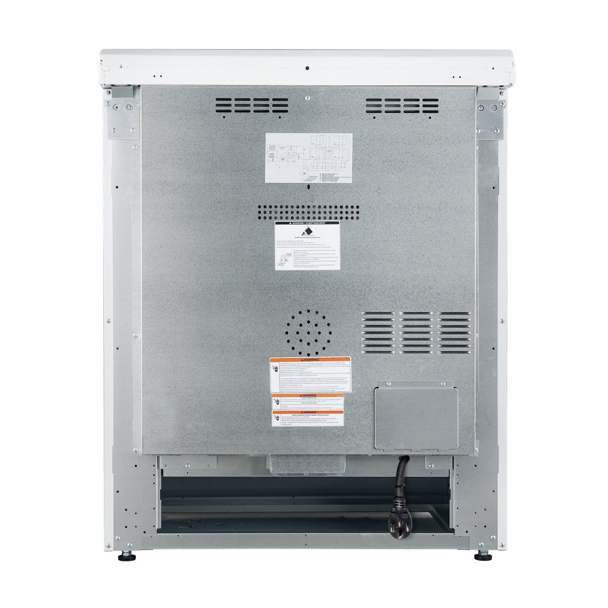 Forno Leonardo Espresso 30-Inch White Electric Range, True Convection, Energy Efficient - BonPrix Électroménagers