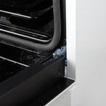 Forno Leonardo Espresso 30-Inch White Gas Range, 5 Burners, 39,500 BTU, 5 cu.ft Convection Oven - BonPrix Électroménagers