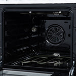Forno Loiano 24 Inch Freestanding Electric Range in White, Canada Version, Plug and Cord Included - BonPrix Électroménagers