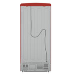 Forno Luigi 33-Inch French Door Refrigerator, 18 cu.ft, Red Finish, Handle-Free Design, ENERGY STAR Certified - BonPrix Électroménagers