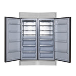 Forno Maderno 2-28-Inch Wide Convertible Refrigerator/Freezer, Decorative Trim, 27.2 cu.ft, 84-Inch High, ENERGY STAR Certified - BonPrix Électroménagers