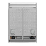 Forno Maderno 2-28-Inch Wide Convertible Refrigerator/Freezer, Decorative Trim, 27.2 cu.ft, 84-Inch High, ENERGY STAR Certified - BonPrix Électroménagers