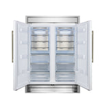 Forno Maderno 2-28-Inch Wide Convertible Refrigerator/Freezer in White, Decorative Trim, 27.2 cu.ft, 84-Inch High, ENERGY STAR Certified - BonPrix Électroménagers