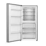 FORNO Maderno 28" Left Swing Convertible Freestanding Refrigerator/Freezer in Stainless Steel 13.6 cu.ft. - BonPrix Électroménagers