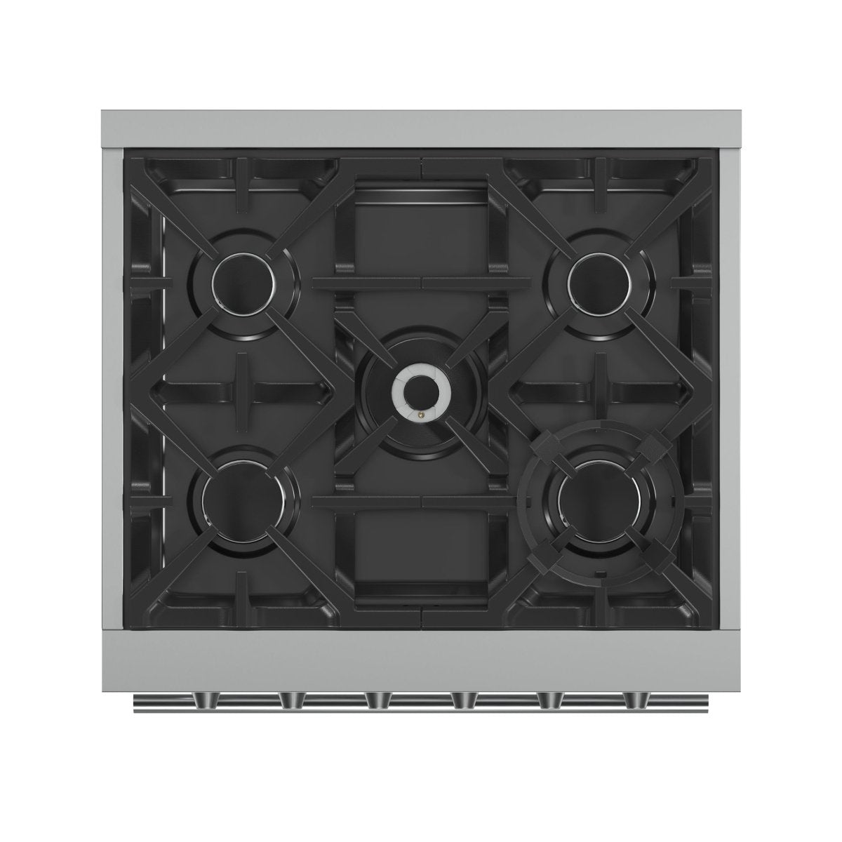 Forno Massimo 30-Inch Freestanding Gas Range, 5 Burners, True Convection Oven - BonPrix Électroménagers