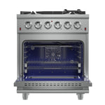 Forno Massimo 30-Inch Freestanding Gas Range, 5 Burners, True Convection Oven - BonPrix Électroménagers