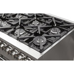 Forno Massimo 48-Inch Freestanding Gas Range, 8 Burners, True Convection Oven - BonPrix Électroménagers