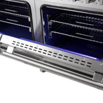 Forno Massimo 60-Inch Freestanding Dual Fuel Range, 10 Burners, Double Convection Ovens - BonPrix Électroménagers