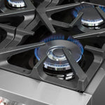 Forno Massimo 60-Inch Freestanding Dual Fuel Range, 10 Burners, Double Convection Ovens - BonPrix Électroménagers