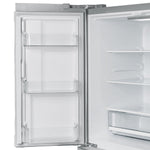Forno Moena 40-Inch French Door Refrigerator, Stainless Steel, 19.2 cu.ft, Modern Decorative Grill, ENERGY STAR Certified - BonPrix Électroménagers