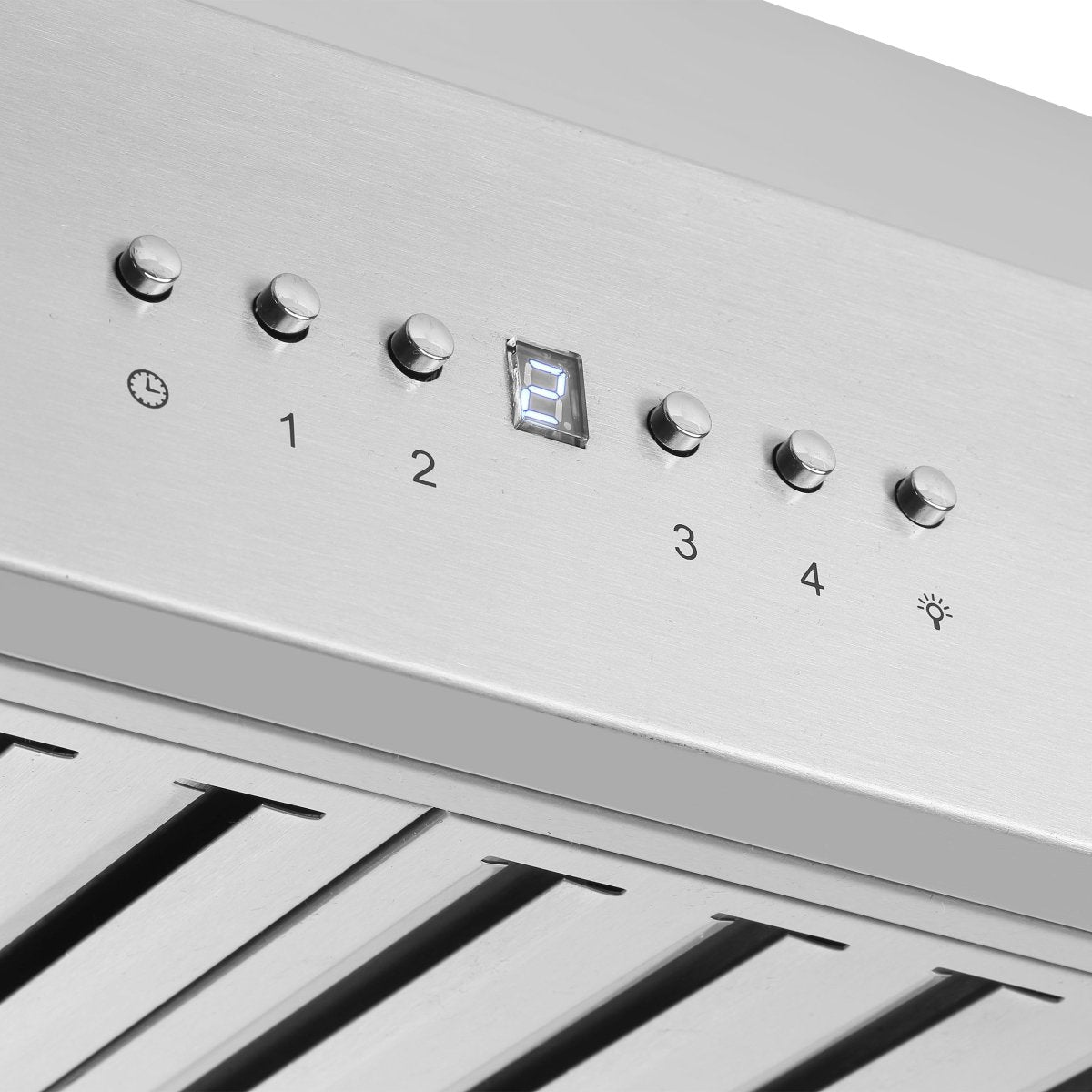 Forno Orvieto 30-Inch Wall Mount Range Hood, LED Lighting, Heavy Duty, Stainless Steel - BonPrix Électroménagers