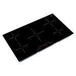 Forno Parco 36-Inch Induction Cooktop, 5 Zones, 10,200W Total Power, Touch Control, 9 Power Levels, Booster Function - BonPrix Électroménagers