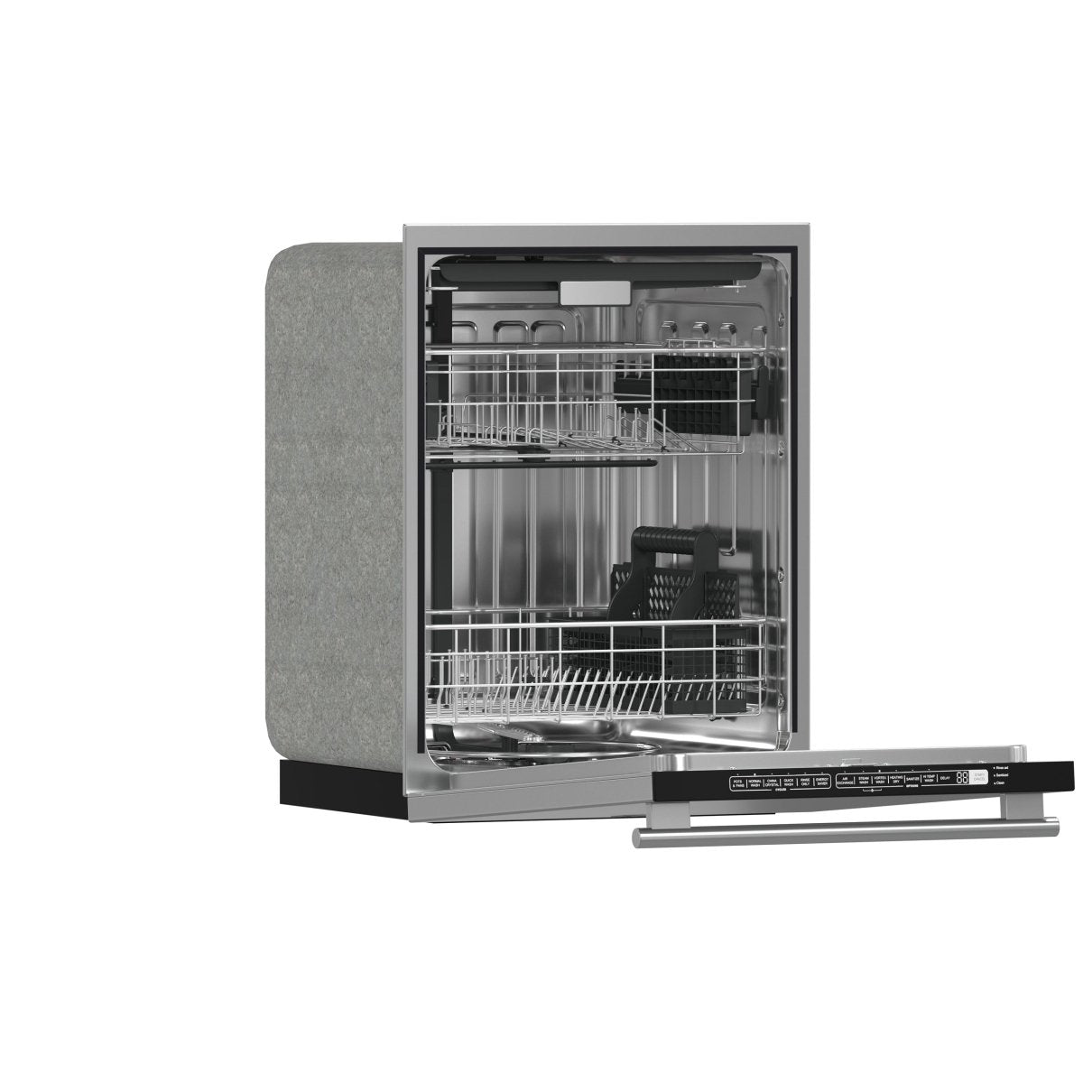Forno Pozzo 24-Inch Built-In Tall Tub Top Control Dishwasher, Stainless Steel, 49 dBA, ENERGY STAR Certified - BonPrix Électroménagers