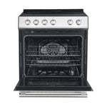 FORNO Premium 2-Piece Kitchen Bundle - Leonardo Espresso 30" Stainless Steel Range, 30" Stainless Steel Range Hood - FBDL-002-01CA - BonPrix Électroménagers