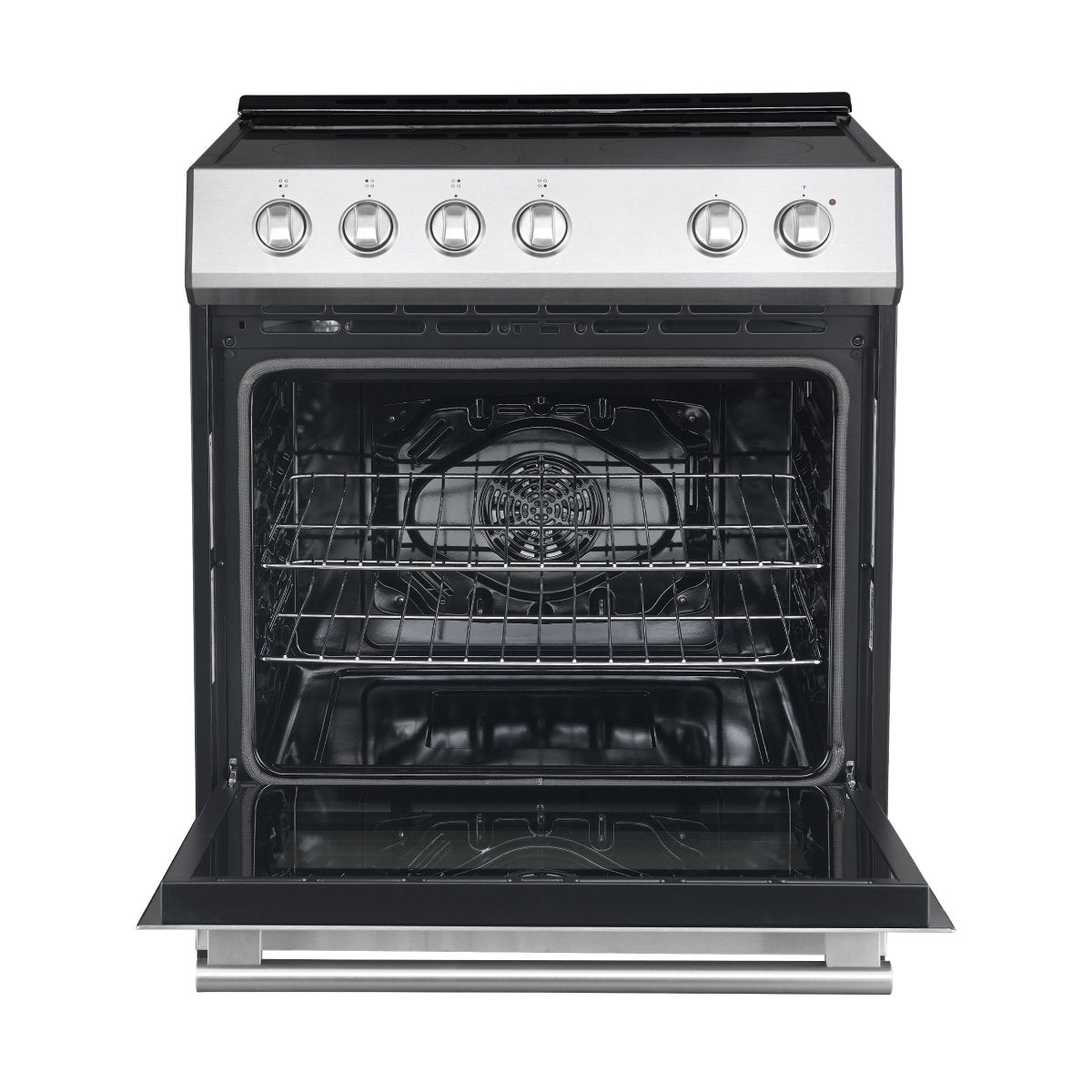 FORNO Premium 2-Piece Kitchen Bundle - Leonardo Espresso 30" Stainless Steel Range, 30" Stainless Steel Range Hood - FBDL-002-01CA - BonPrix Électroménagers