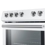 FORNO Premium 4-Piece Kitchen Bundle - Leonardo Espresso 30" Stainless Steel Range, 30" Stainless Steel Range Hood, 31" Stainless Steel Refrigerator, 24" Stainless Steel Dishwasher - FBDL-006-01CA - BonPrix Électroménagers
