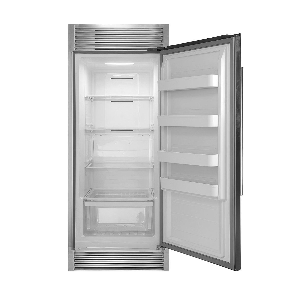 Forno Rizzuto 28-Inch Upright Convertible Refrigerator, 32-Inch Wide, Right Swing, Decorative Grill, ENERGY STAR Certified - BonPrix Électroménagers