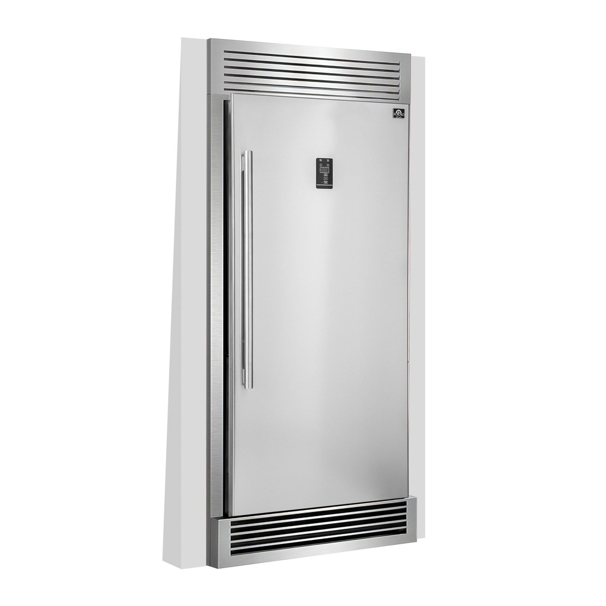 Forno Rizzuto 28-Inch Upright Convertible Refrigerator, 32-Inch Wide, Right Swing, Decorative Grill, ENERGY STAR Certified - BonPrix Électroménagers