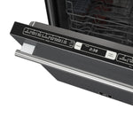 Forno Romano Espresso 24-Inch Built-In Dishwasher, Black Finish, Stainless Steel Tub, 49 dBA, Energy Star Certified - BonPrix Électroménagers