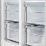 Forno Salerno 37-Inch Built-In Stainless Steel Refrigerator, 15.6 cu.ft, Decorative Grill, ENERGY STAR Certified - BonPrix Électroménagers