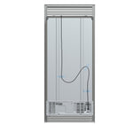 Forno Salerno 37-Inch Built-In Stainless Steel Refrigerator, 15.6 cu.ft, Decorative Grill, ENERGY STAR Certified - BonPrix Électroménagers