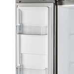 Forno Salerno 37-Inch Built-In Stainless Steel Refrigerator, 15.6 cu.ft, Decorative Grill, ENERGY STAR Certified - BonPrix Électroménagers
