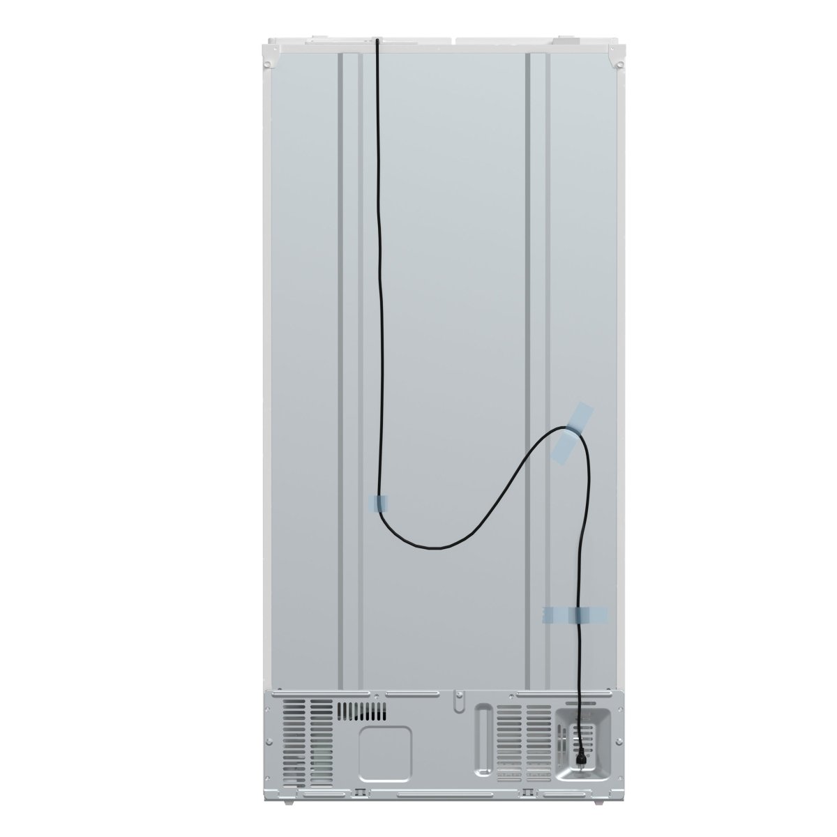 Forno Salerno Espresso 33-Inch White Side-by-Side Refrigerator, 15.6 Cu. Ft., Energy-Efficient, No Frost, Modern Design - BonPrix Électroménagers