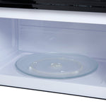 Forno Scalo 30-Inch Over the Range Microwave, Black – 1.6 cu.ft, 300 CFM Vent, Touch Control, LED Light - BonPrix Électroménagers