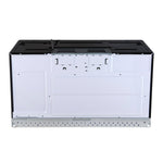 Forno Scalo 30-Inch Over the Range Microwave, Black – 1.6 cu.ft, 300 CFM Vent, Touch Control, LED Light - BonPrix Électroménagers