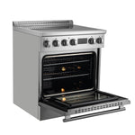 Forno Torino 30 Inch Induction Range with True Convection and Air Fry - BonPrix Électroménagers