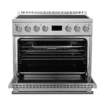 Forno Torino 36 Inch Induction Range with True Convection and Air Fry - BonPrix Électroménagers